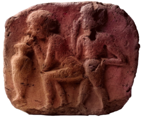 Mesopotamian Erotic terracotta plaques. 2nd millennium BC Israel Museum of Archaeology