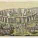 The monumental sarsen stones of Stonehenge's main construction occurred during the transition from the New Stone Age into the Early Bronze Age (c. -2500 to -2000), predating the classical Iron Age.