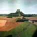 Cahokia Mounds UNESCO reconstruction. CC BY 2.0, via Wikimedia Commons.