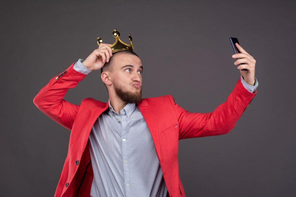 primary psychological struggles. Compensating for low self-esteem?