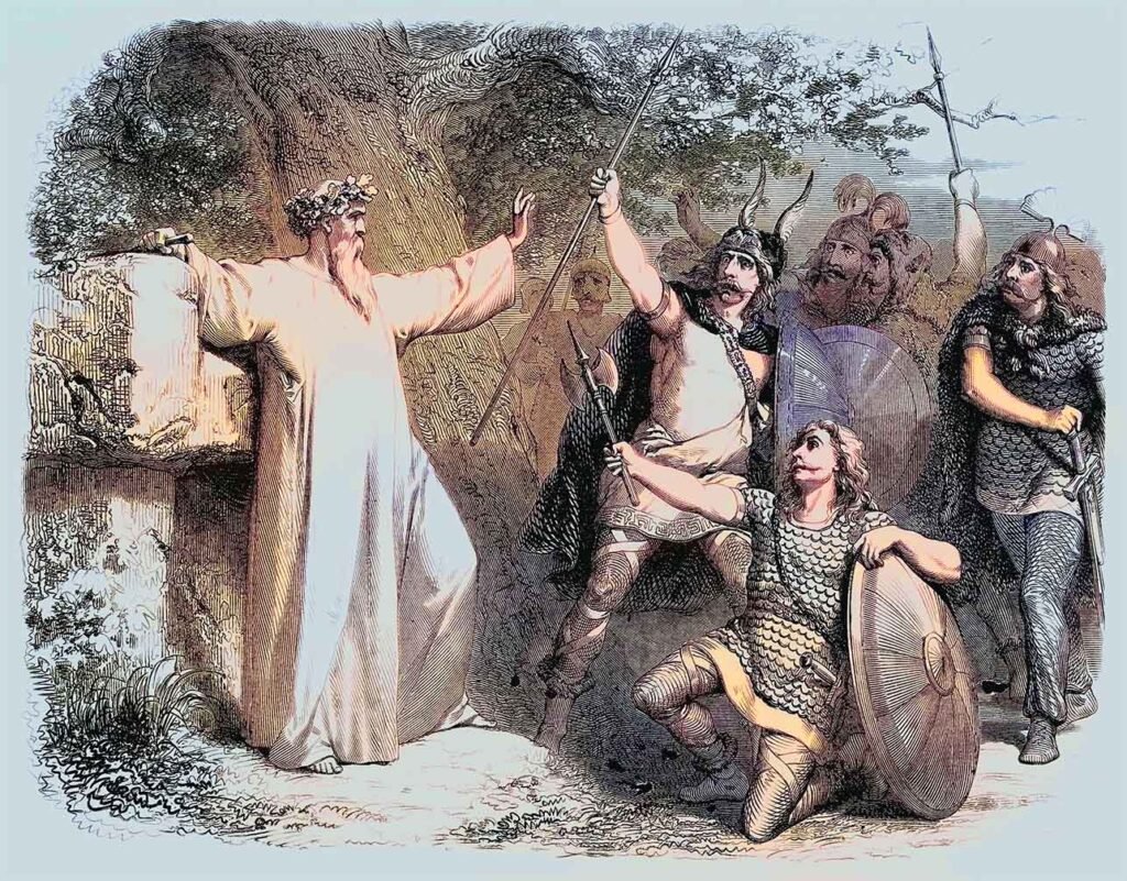 Gaul Druid & Warriors.