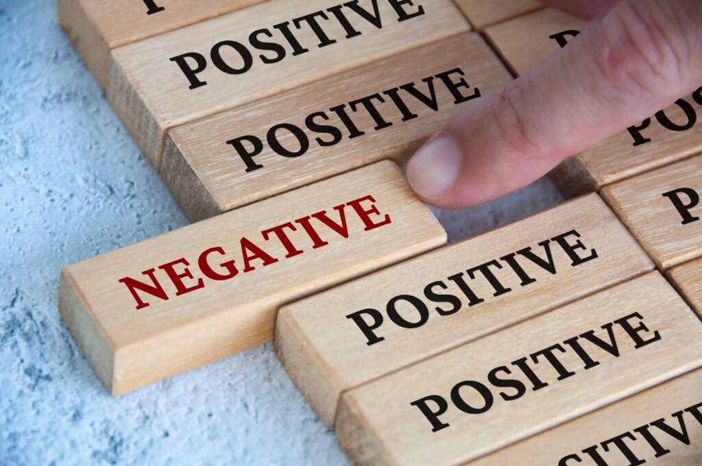 Positive mindset concept.
