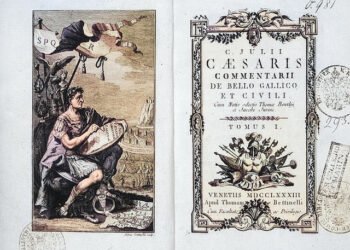 Commentaries on the Gallic War by Julius Caesar.